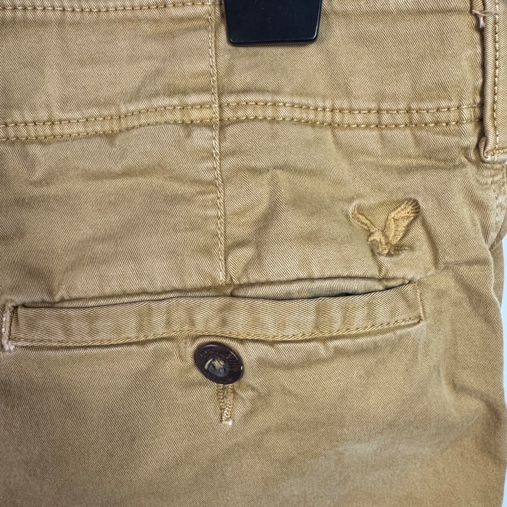 American Eagle Extreme Flex Chino Pants Tan Brown Men’s 32x32 - Picture 7 of 9